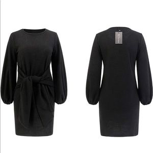 Bodycon Tie Waist Dress